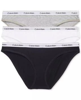 Calvin Klein | 女款内裤 三件装 透气 舒适 多款配色  QD5207,商家Macy's,价格¥147