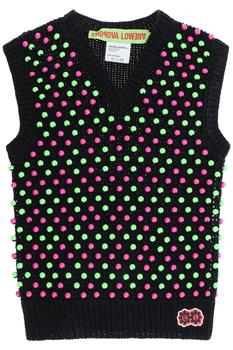 推荐Chopova lowena beaded knit vest商品