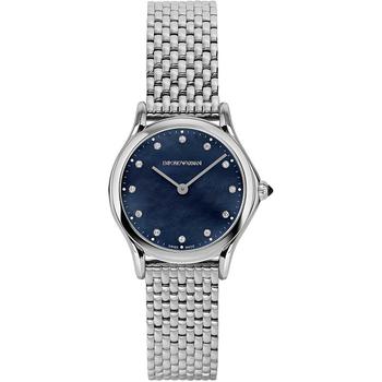 Emporio Armani | Quartz Diamond Blue Mother of Pearl Dial Ladies Watch ARS7507商品图片,2折
