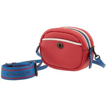 Coach | Candy Apple Soft Pebble Leather Colorblock Camera Bag商品图片,5.4折, 满$300减$10, 满减