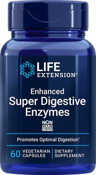 纳西素眼影, Life Extension | 【助理消化，调理肠胃】 酵素清肠排宿便毒消化酶植物果蔬孝素梅非粉日本夜间酵素 60粒/瓶商品图片 