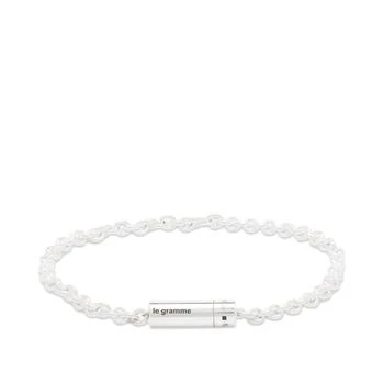 Le Gramme | Le Gramme Polished Chain Cable Bracelet - Silver 11g,商家END. Clothing,价格¥2674