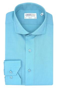 Lorenzo Uomo, Lorenzo Uomo | Trim Fit Solid Cotton Stretch Dress Shirt商品图片 3.9折