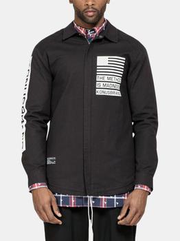product Konus Men's Coaches Jacket With Graphic in Black image
