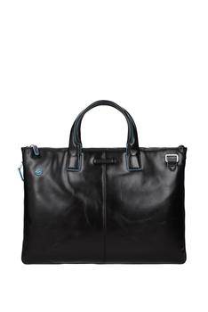 商品PIQUADRO | Work bags Leather Black,商家Wanan Luxury,价格¥1551图片