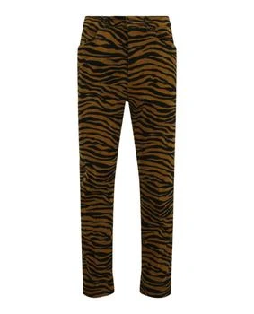 推荐Zebra Print Corduroy Pants商品