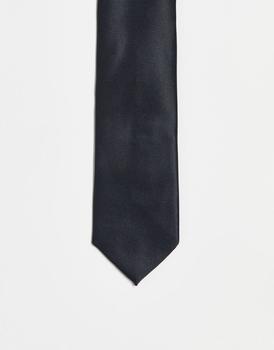 ASOS | ASOS DESIGN slim tie in black商品图片,7.5折×额外8折x额外9.5折, 独家减免邮费, 额外八折, 额外九五折