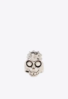 Alexander McQueen | Skull Jeweled Brass Ring,商家Thahab,价格¥4132