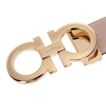 针扣菲拉格慕皮带, Salvatore Ferragamo | Salvatore Ferragamo 菲拉格慕 女士板扣腰带裸粉色 23-A564-0550090【包装随机，部分无包装盒】商品图片 独家减免邮费
