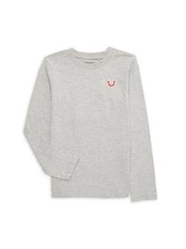 推荐Boy's Heathered Logo Graphic Tee商品