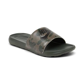 NIKE | Men's Victori One All-Over Print Slide Sandals from Finish Line商品图片,