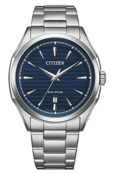 Citizen | Core Eco-Drive Blue Dial Men's Watch AW1750-85L 5.2折, 满$200减$10, 独家减免邮费, 满减