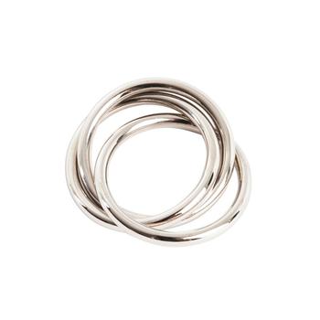 商品Saro Lifestyle | Three Ring Design Napkin Ring, Set of 4,商家Macy's,价格¥152图片