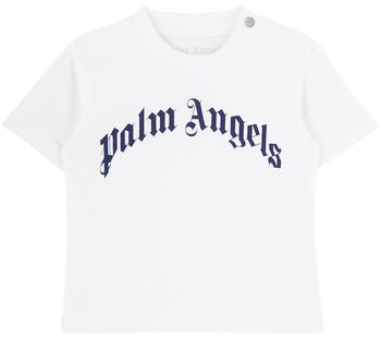 Palm Angels | Baby White Cotton T-Shirt商品图片,7.7折