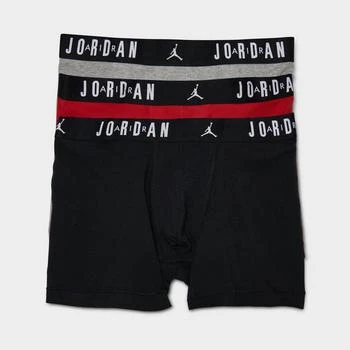 Jordan | Men's Jordan Flight Cotton Boxer Briefs (3-Pack),商家Finish Line,价格¥321