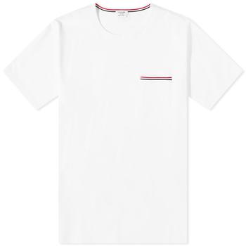 商品Thom Browne | Thom Browne Medium Weight Jersey Pocket Tee,商家END. Clothing,价格¥1239图片
