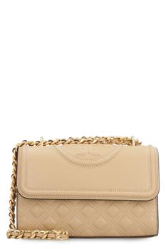 Quilted Leather Fleming Mini Shoulder Bag