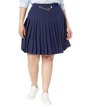 Ralph Lauren | Plus Size Pleated Georgette Skirt 5.1折