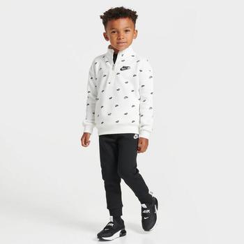 NIKE | Kids' Toddler Nike Allover Print Futura Half-Zip Jacket and Jogger Pants Set商品图片,