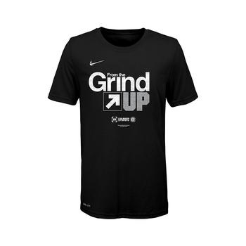 推荐Brooklyn Nets Youth Boys 2019 NBA Playoffs Bound Mantra Performance T-shirt - Black商品