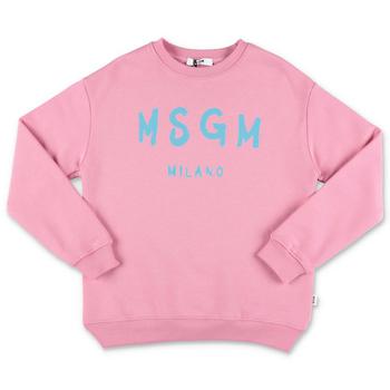 商品MSGM | MSGM Kids Logo Printed Crewneck Sweatshirt,商家Cettire,价格¥391图片