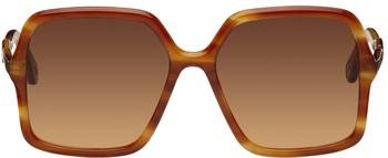 Chloé | Tortoiseshell Square Oversized Sunglasses商品图片,5.4折