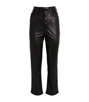 推荐Faux-Leather Rider Trousers商品