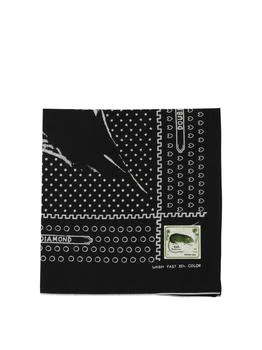 Kapital | Fastcolor Selvedge Scarves Black,商家Wanan Luxury,价格¥231