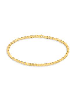 商品14K Yellow Gold Chain Bracelet图片