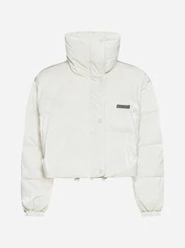 推荐Telia quilted nylon cropped down jacket商品