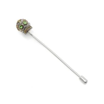 Ox and Bull Trading Co. | Men's Sterling Silver Skull Stick Pin,商家Macy's,价格¥707