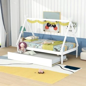 Simplie Fun | Twin size Tent Floor Bed,商家Premium Outlets,价格¥2029
