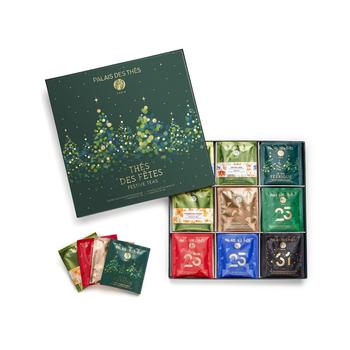 商品Palais des Thés | The Des Fetes Holiday Tea Assortment Gift Box Set, 54 Piece,商家Macy's,价格¥391图片