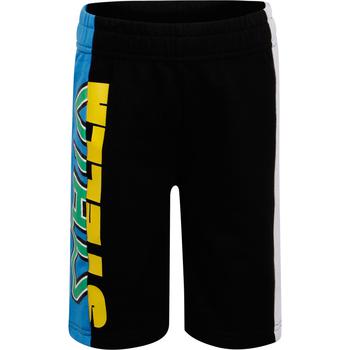 紧身裤男, Stella McCartney | Monogram bermuda shorts in black商品图片 4折×额外7.5折, 额外七五折