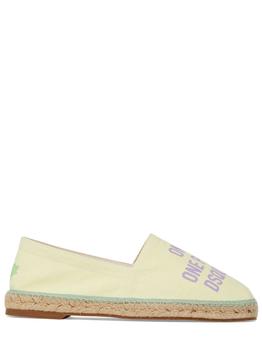 商品DSQUARED2 | Organic Cotton Canvas Espadrilles,商家LUISAVIAROMA,价格¥1428图片