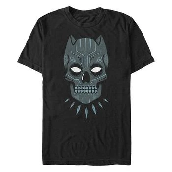 Marvel | Marvel Men's Black Panther Sugar Skull Big Face Mask Short Sleeve T-Shirt,商家Macy's,价格¥186