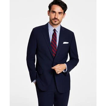 推荐Men's Classic-Fit Stretch Wool Blend Suit Jacket商品