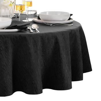 商品Elrene Home Fashions | Continental Solid Texture Water and Stain Resistant Round Tablecloth, 70",商家Bloomingdale's,价格¥222图片