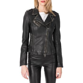 推荐LAMARQUE Harper Women's Short Leather Biker Jacket商品