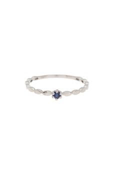 商品Bony Levy | 18K White Gold Sapphire Ring,商家Nordstrom Rack,价格¥1492图片