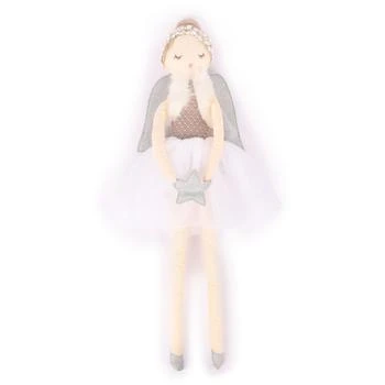 Bonton | Fabric soft doll with pretty tulle dress and glitter wings,商家BAMBINIFASHION,价格¥336