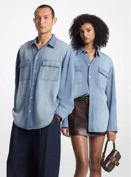 Michael Kors | Oversized Chambray Shirt,商家Michael Kors,价格¥541