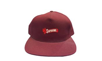 supreme帽子, Supreme | Supreme Music Note SnapBack Hat Burgundy商品图片 