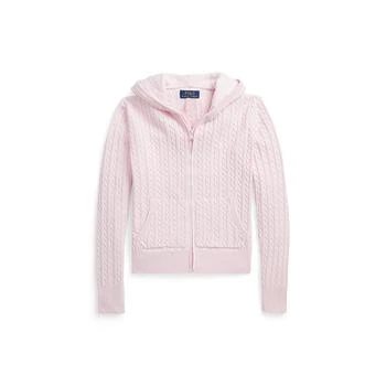 Ralph Lauren | 女大童全拉链连帽衫 6.9折, 满1件减$2.80, 满一件减$2.8