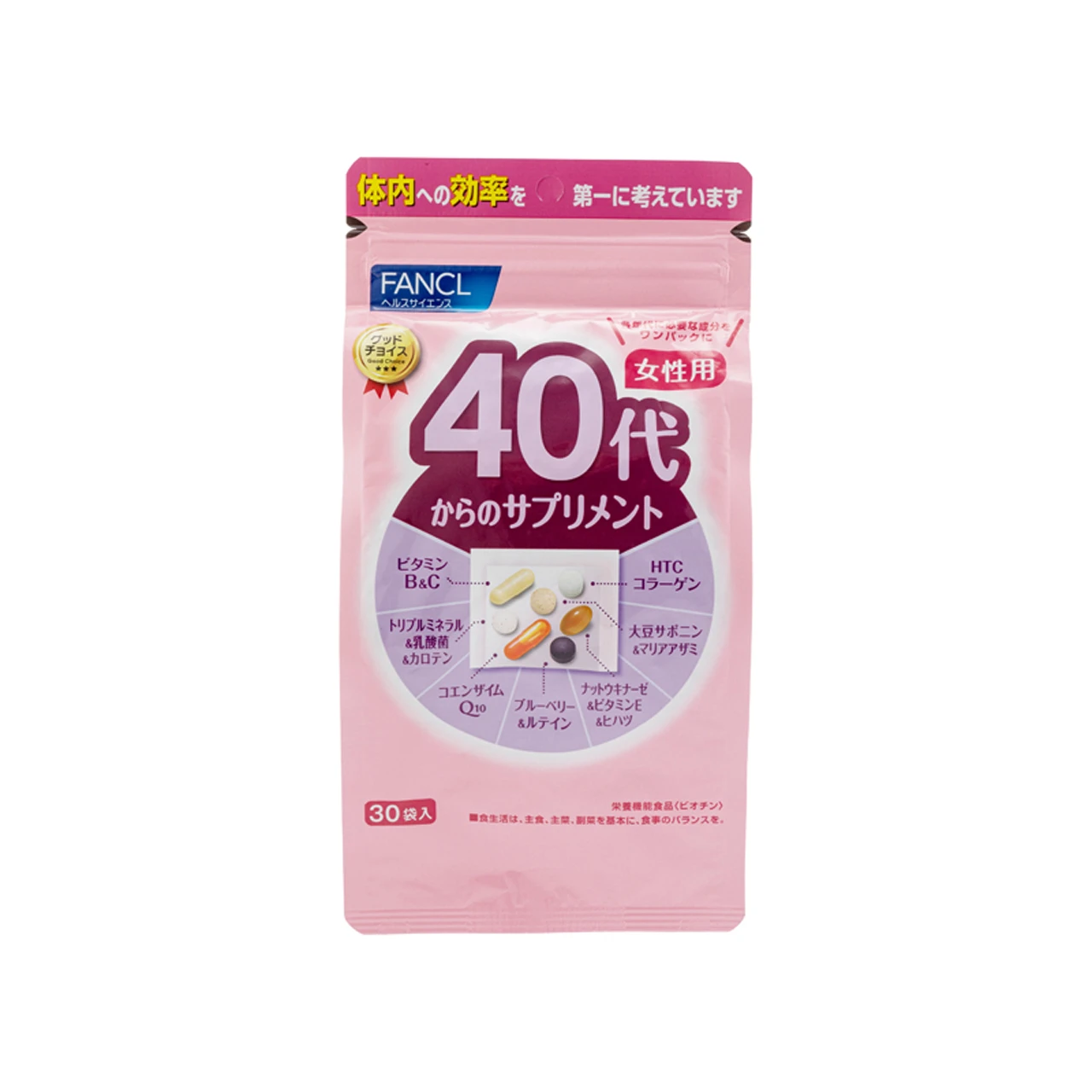 FANCL | Fancl 女士40代综合营养素 30包裝,商家Yee Collene,价格¥381