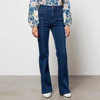 推荐See By Chloe Women's Flare Leg Denim Jeans商品