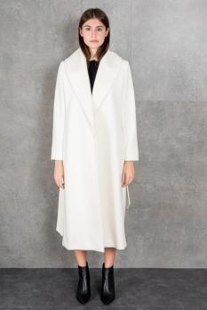 推荐MAX MARA 女士白色羊毛大衣 LORIANA-001商品
