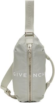 商品Givenchy | 灰色 G-Zip 斜挎包,商家SSENSE CN,价格¥8146图片