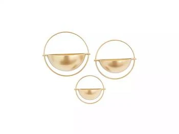 Rosemary Lane | Metal Contemporary Planters with Stand, Set of 3,商家Macy's,价格¥501