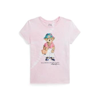 Ralph Lauren | Big Girls Polo Bear Tie-Dye Cotton Jersey T-shirt,商家Macy's,价格¥352